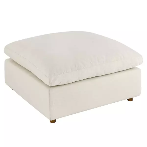 EEI-3318-LBG Modway Modway Commix Down Filled Overstuffed Ottoman in Beige